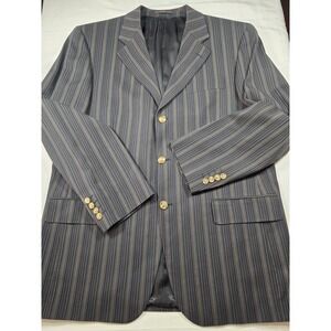 S. Cohen Prestige Montreal Jay Mens 42R Striped 3 Button Blazer Sport Coat B